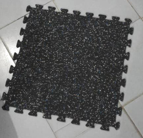Speckled Gym Floor 6mm (Rubber) Puzzle