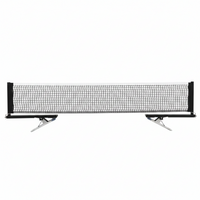 Professional table tennis net installed with Win III posts