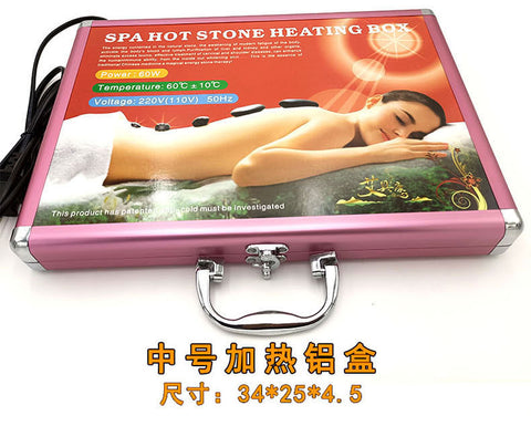 Hot Stones + Electric Heating Box
