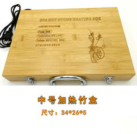 Hot Stones + Electric Heating Box