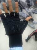 Sports Weight Lifting Leather Gloves