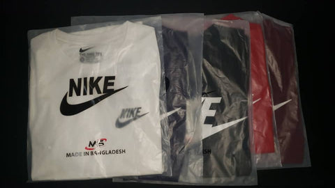 T-Shirt (Nike) Cotton- Female-White/S