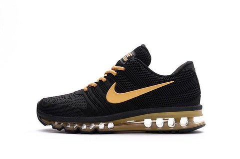 Shoes (Nike) Airmax - Black and Gold-44