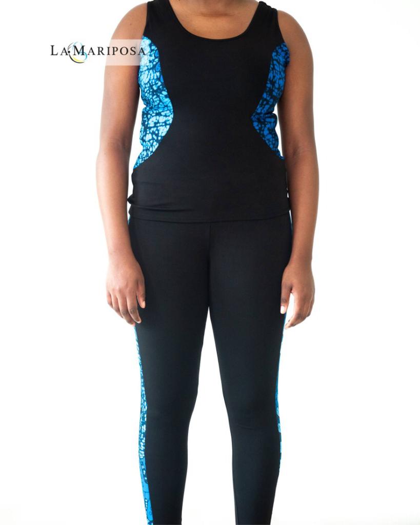 Set- (La Mariposa) Aerobic Wear - Female-L