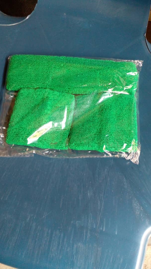 Head and Wrist Band-Green