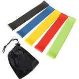 5 in 1 Resistance Stretch Elastic Training Band with Pouch